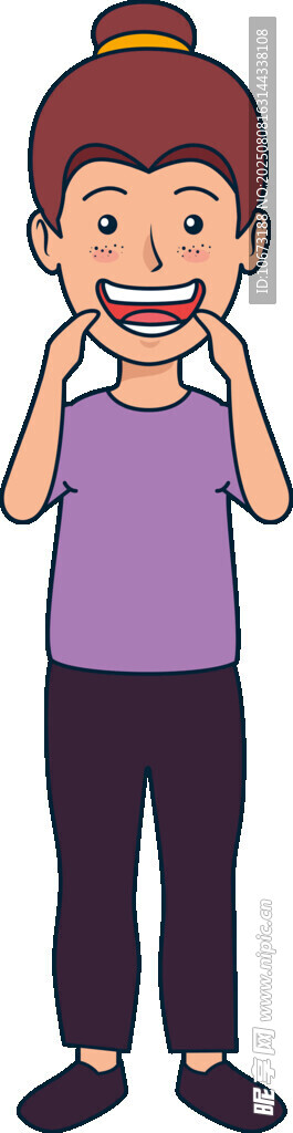 戴耳機(jī)聽(tīng)歌的歡樂(lè)小男孩