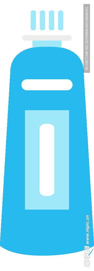 藍(lán)色簡(jiǎn)約瓶身圖標(biāo)