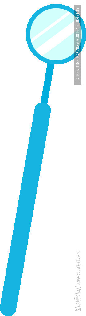 藍(lán)色簡約款牙刷