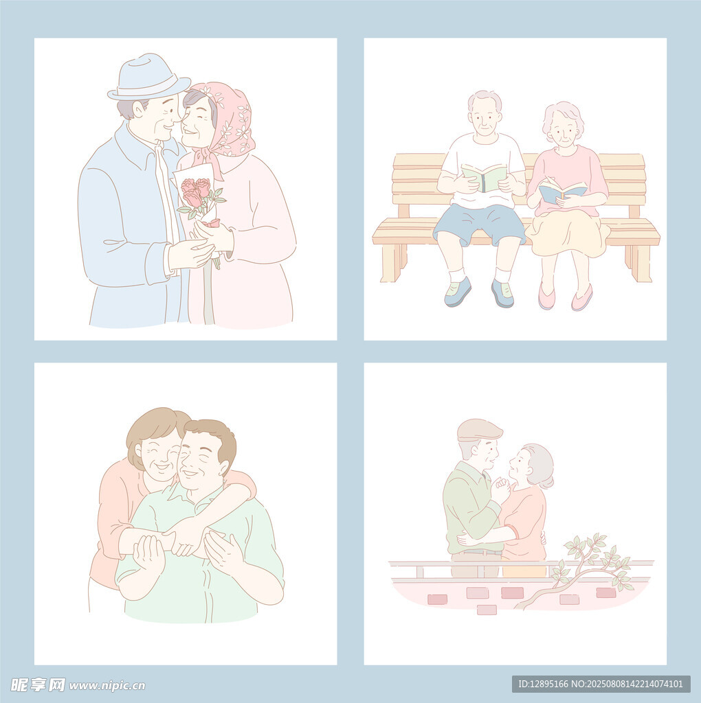 浪漫情侶日常甜蜜瞬間