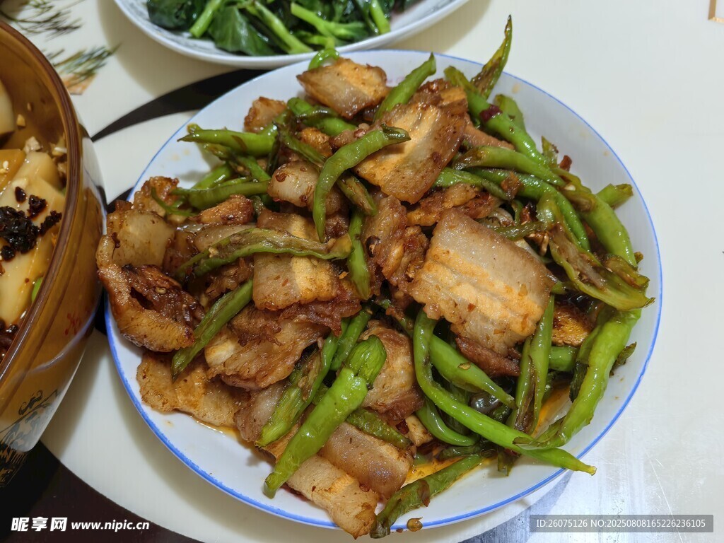 青椒炒五花肉