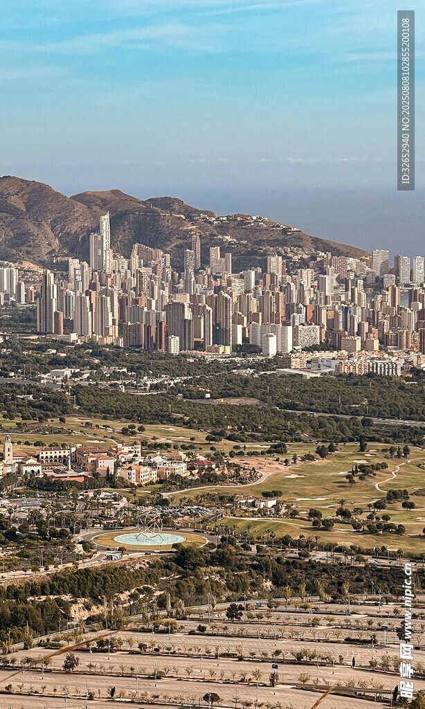城市與遠山
