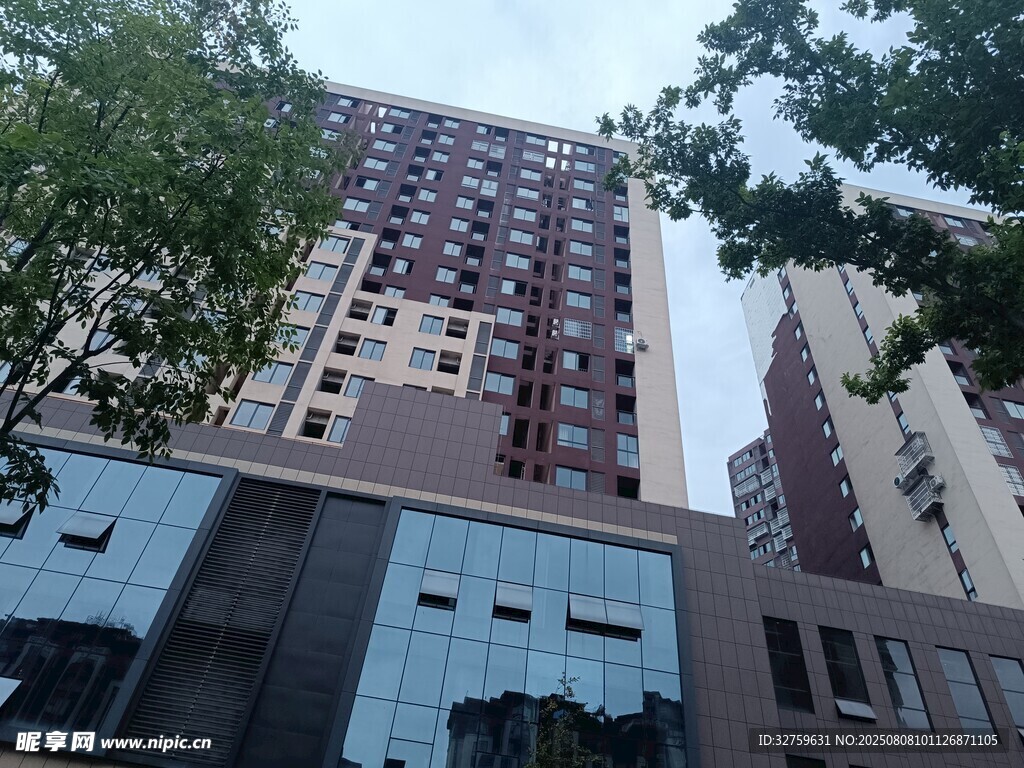 城市高樓建筑景觀