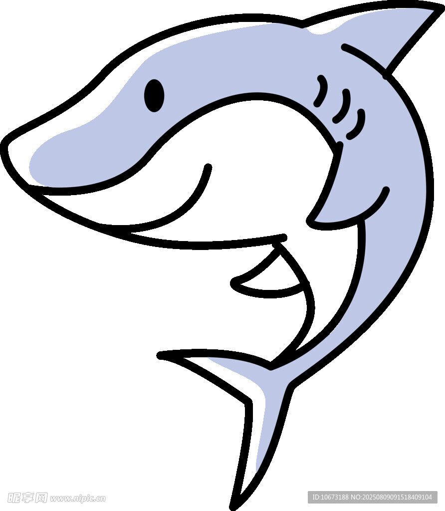卡通鯊魚形象