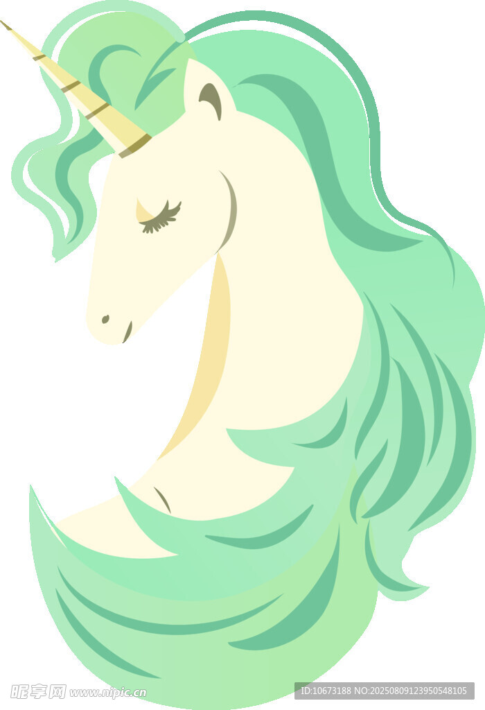 夢幻獨(dú)角獸插畫