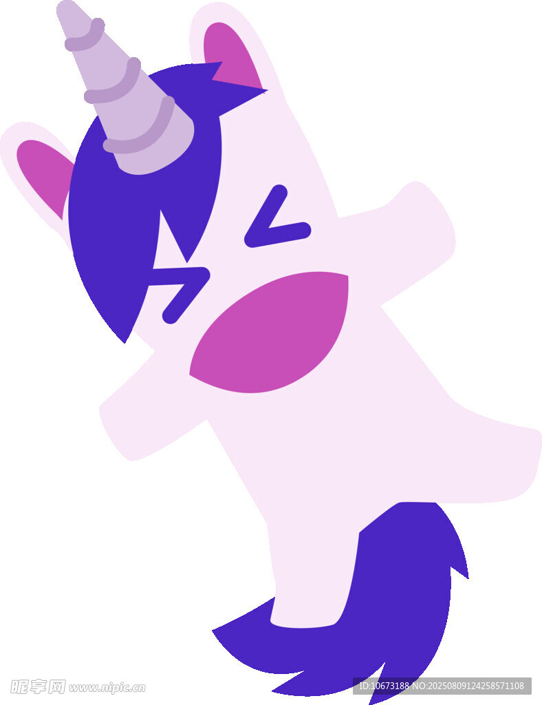 可愛獨(dú)角獸形象