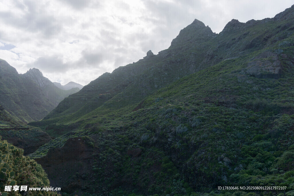 山巒疊翠間的自然美景
