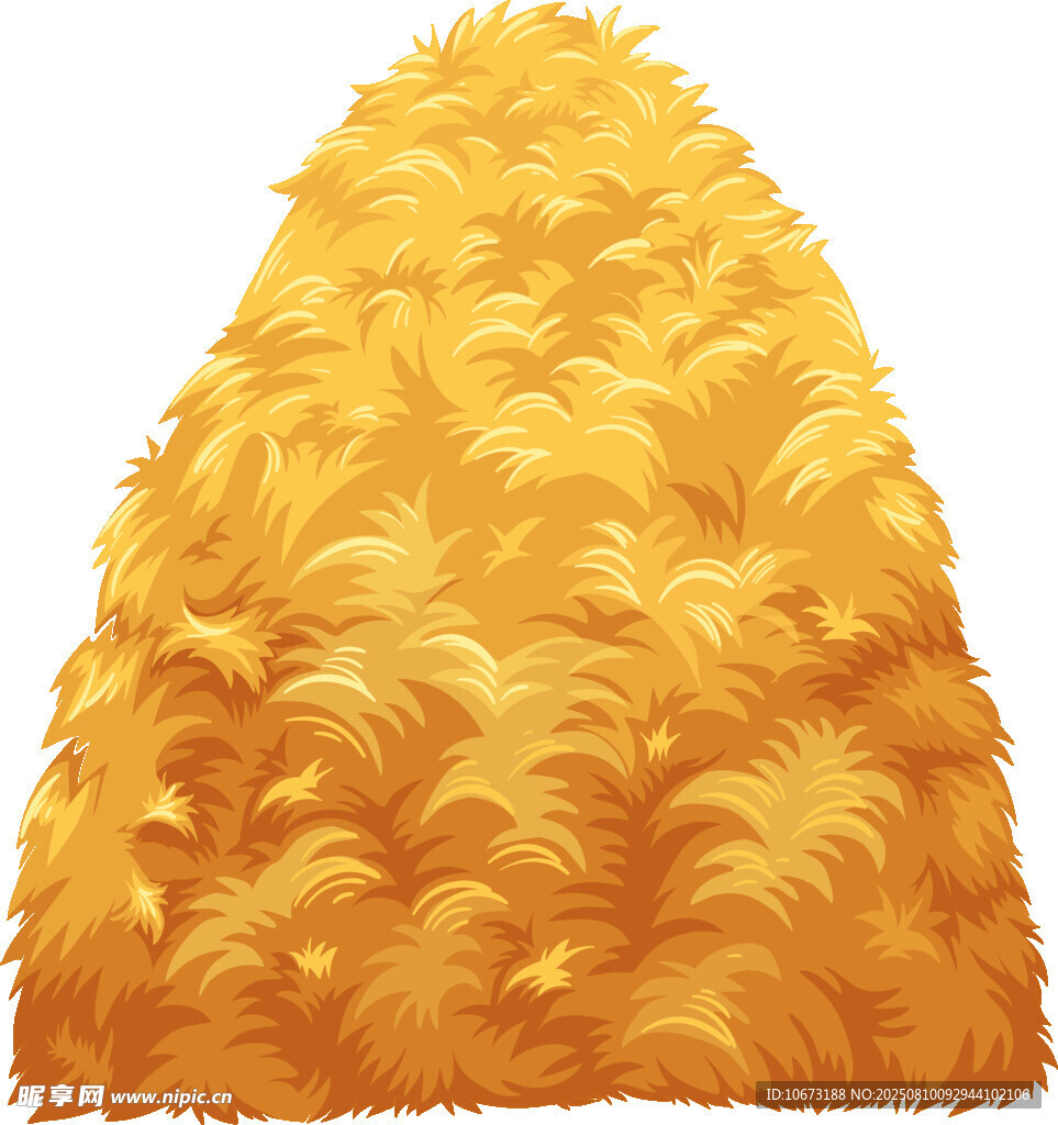 蓬松金黃色毛絨材質(zhì)