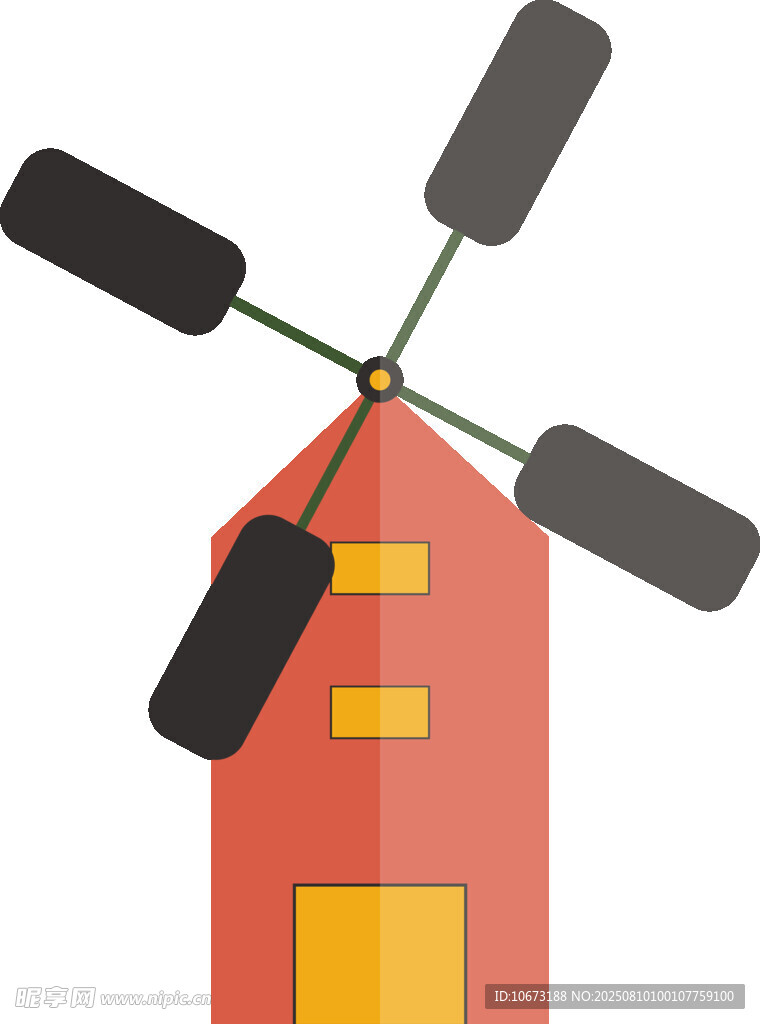 紅色風(fēng)車屋