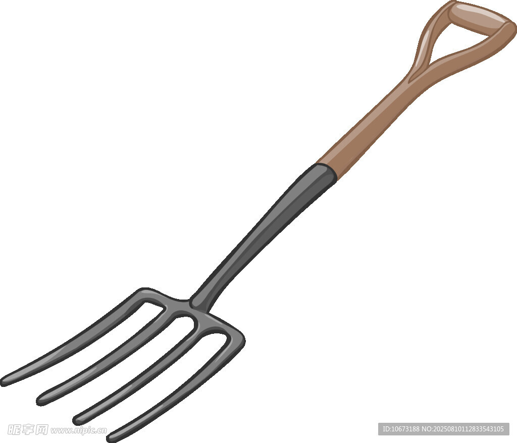 園藝四齒叉工具