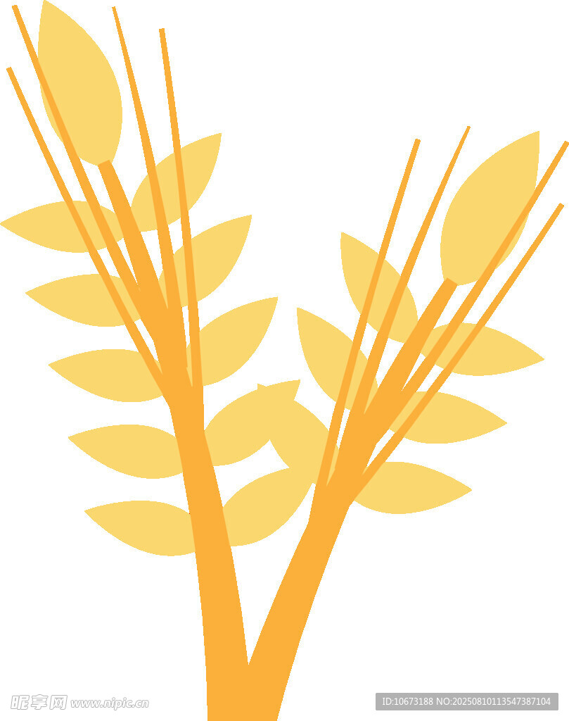 金黃麥穗圖標(biāo)