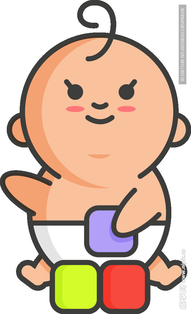 玩耍的可愛寶寶