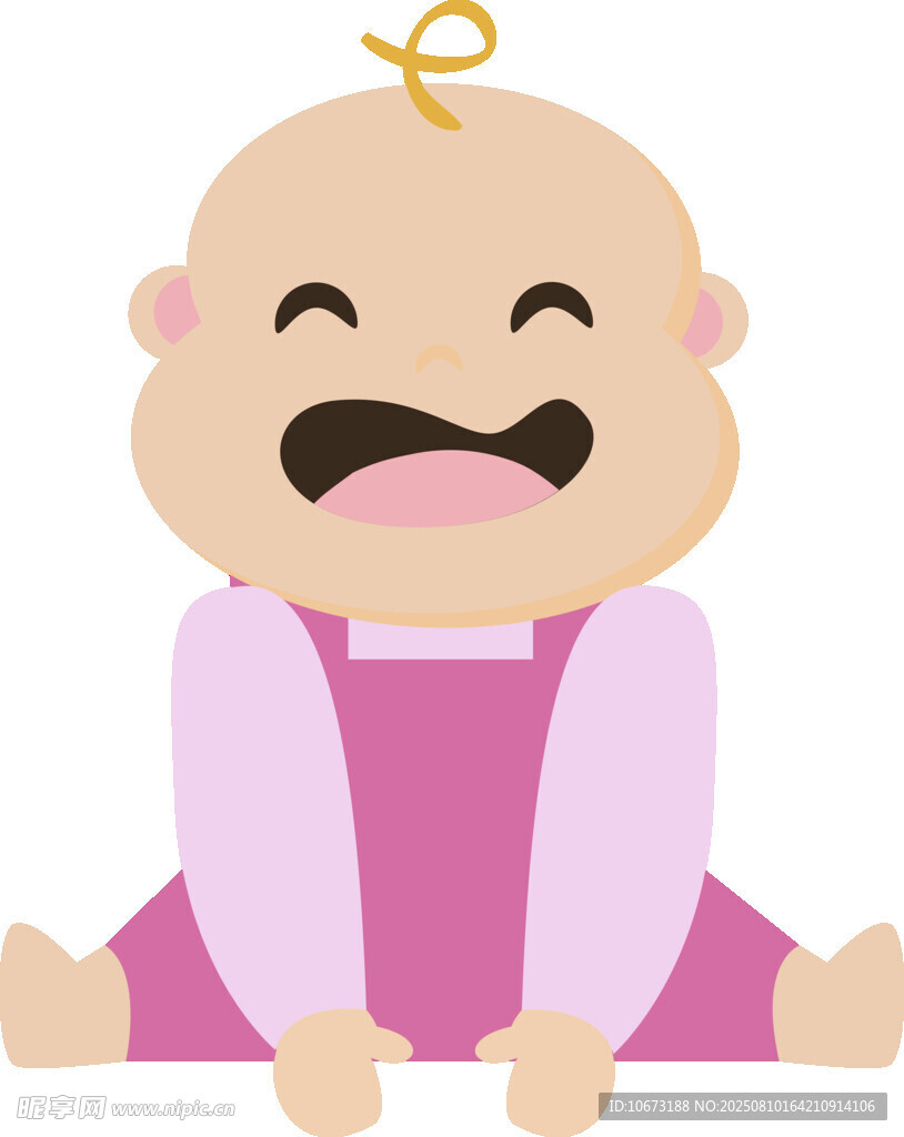 哭泣的小嬰兒
