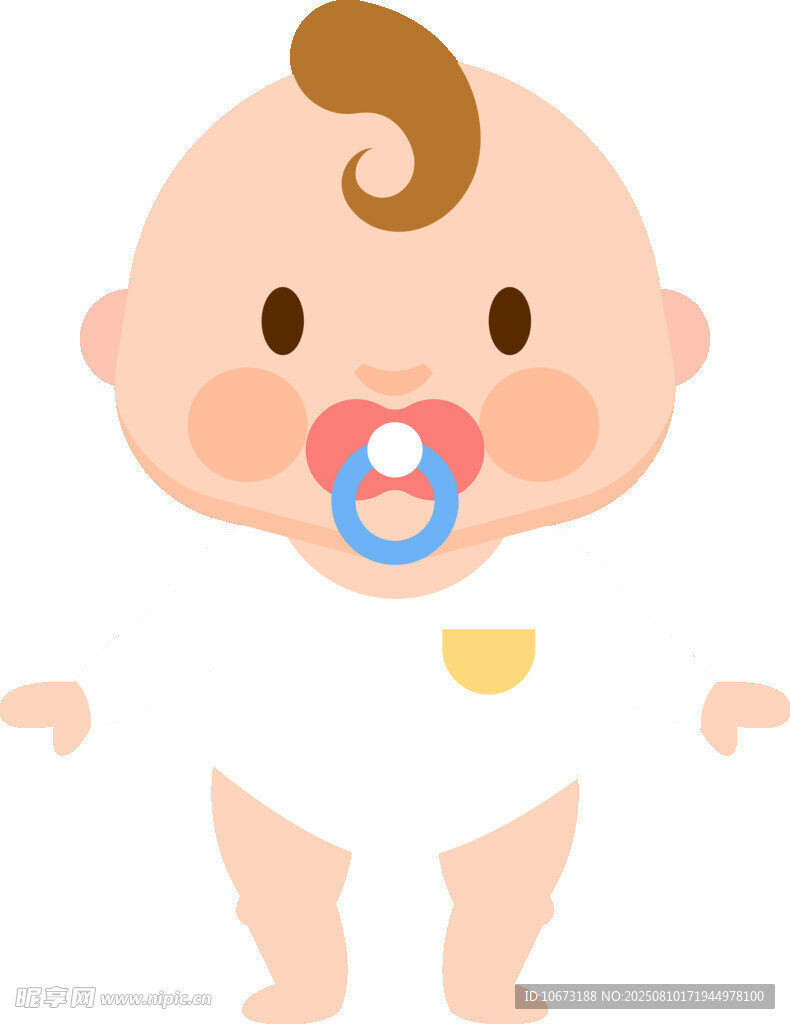 可愛嬰兒形象