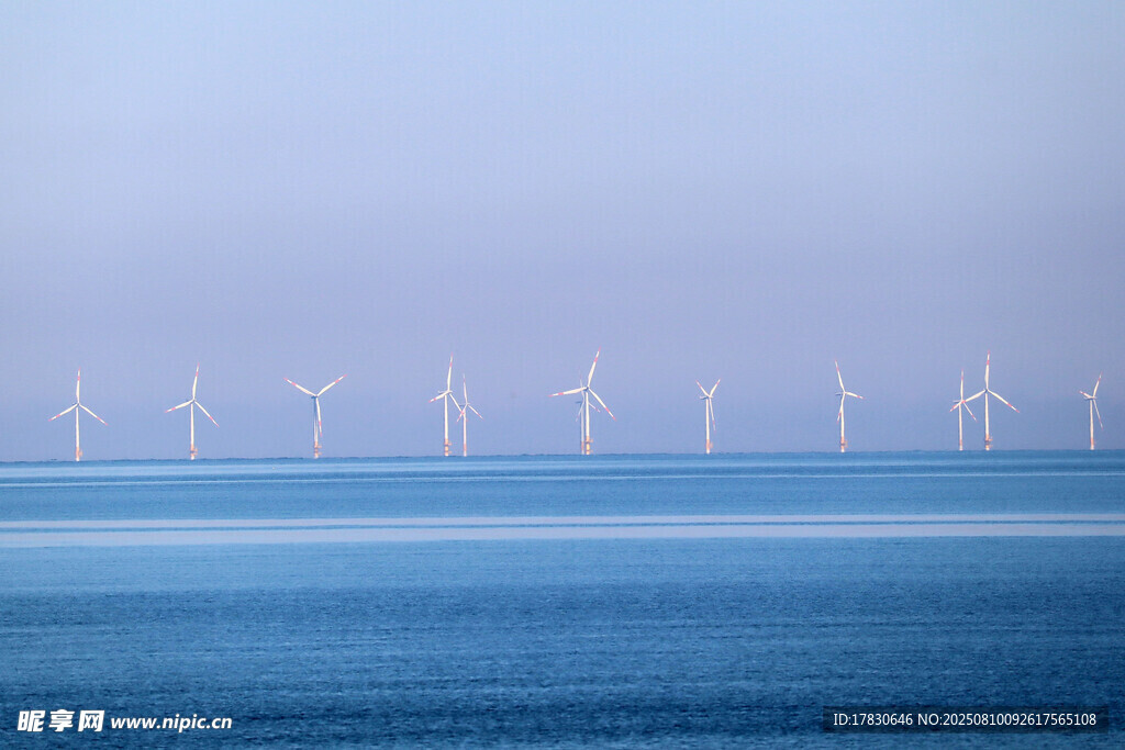 海上風(fēng)力發(fā)電機(jī)組景觀