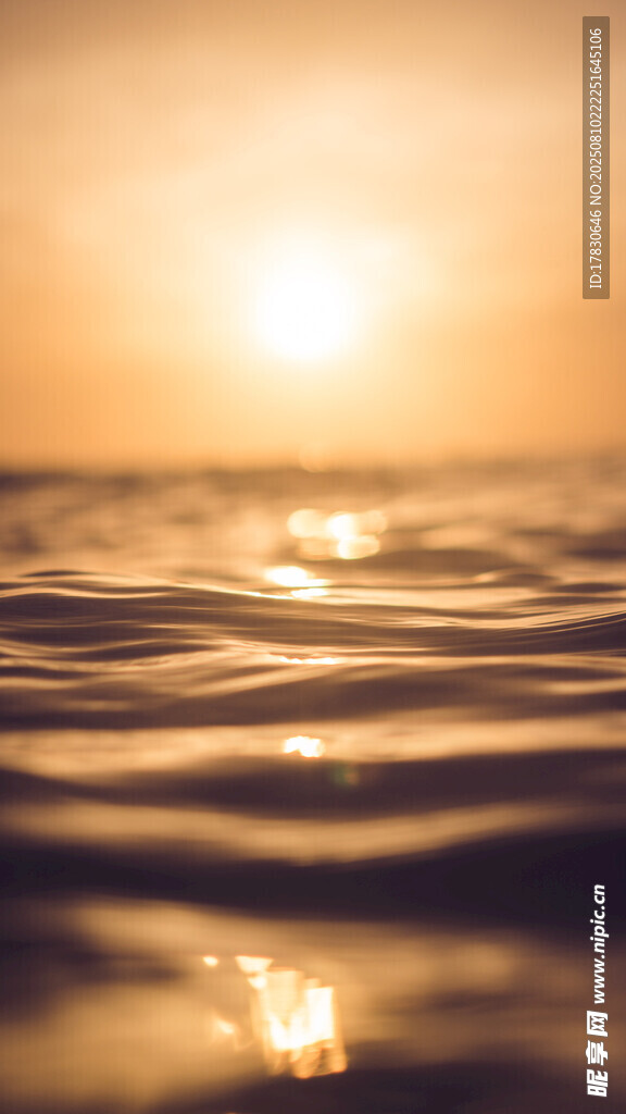 海上落日美景