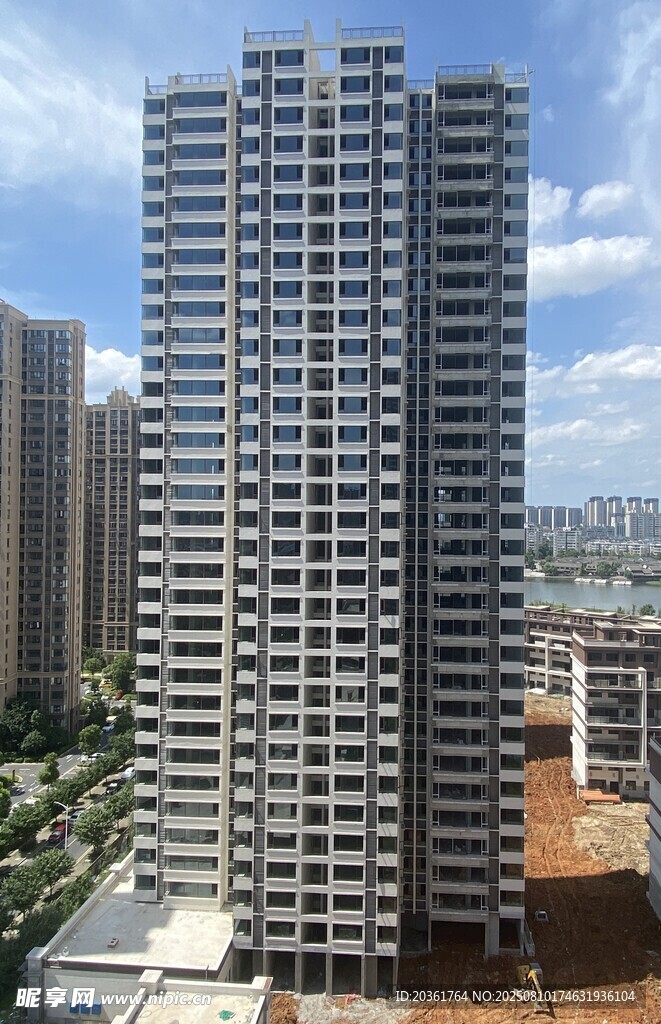 高層住宅樓外觀景致