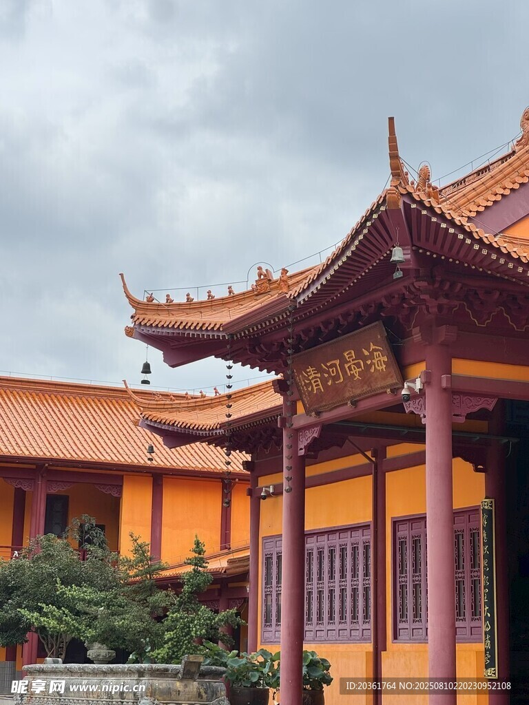 中式古建筑一角
