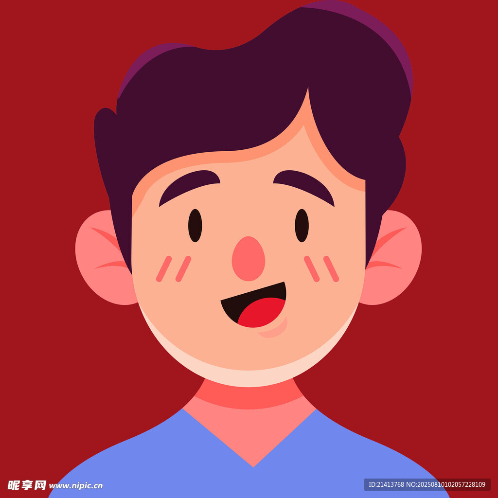 微笑男孩頭像