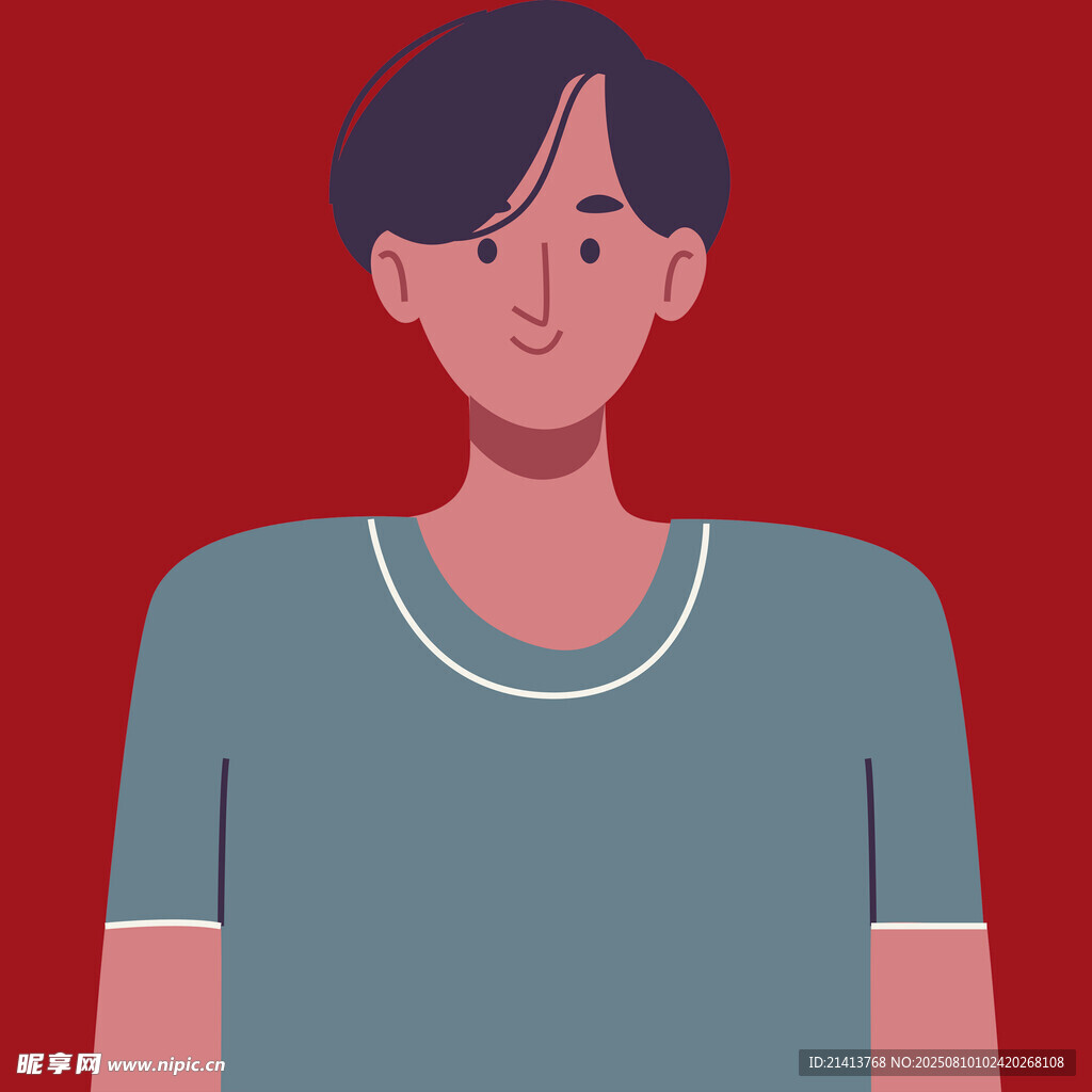 簡(jiǎn)約風(fēng)格男士頭像