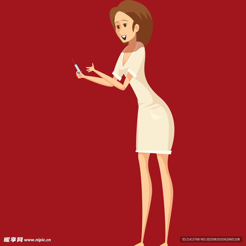 時尚女子手持手機展示