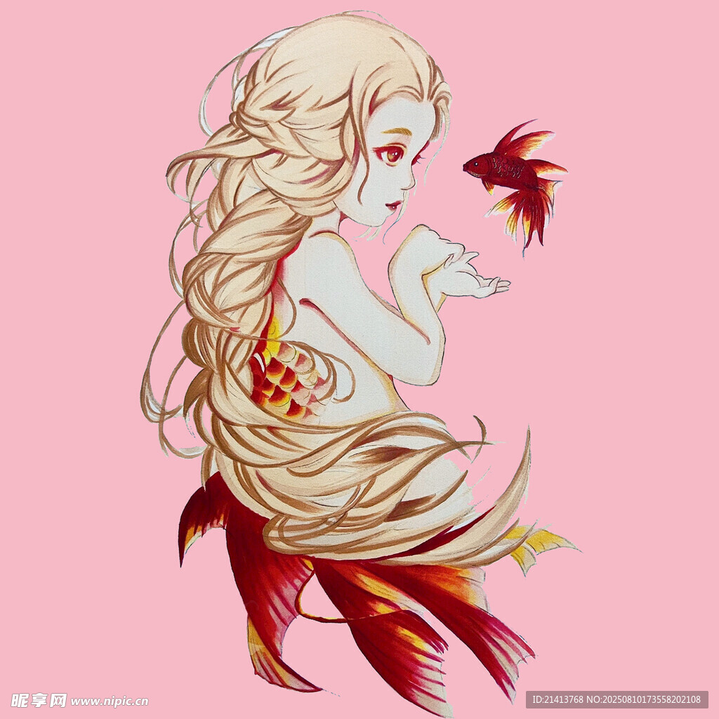 長發(fā)仙女與飛鳥