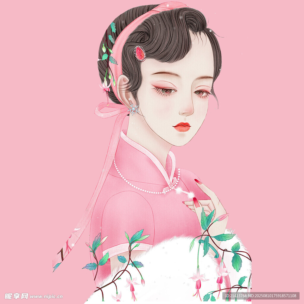 古典旗袍少女 優(yōu)雅溫婉