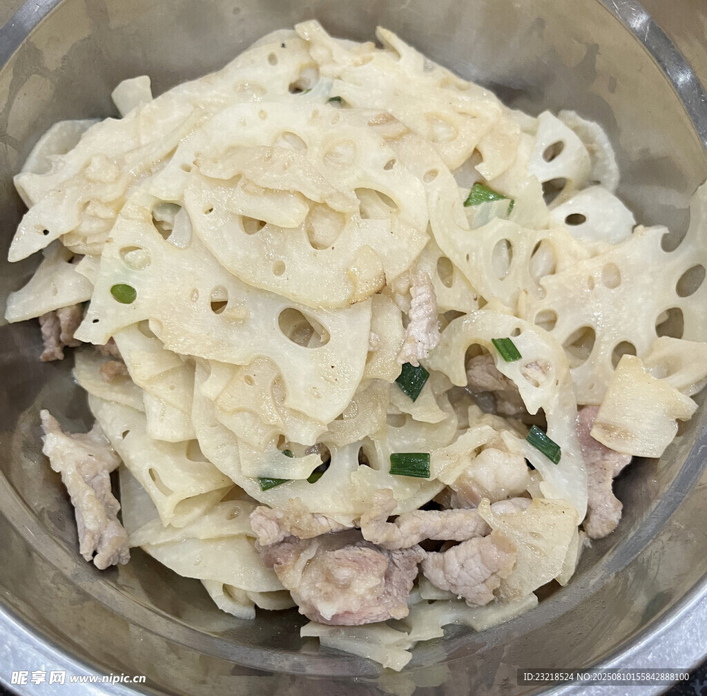 蓮藕炒肉