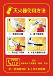 滅火器使用方法