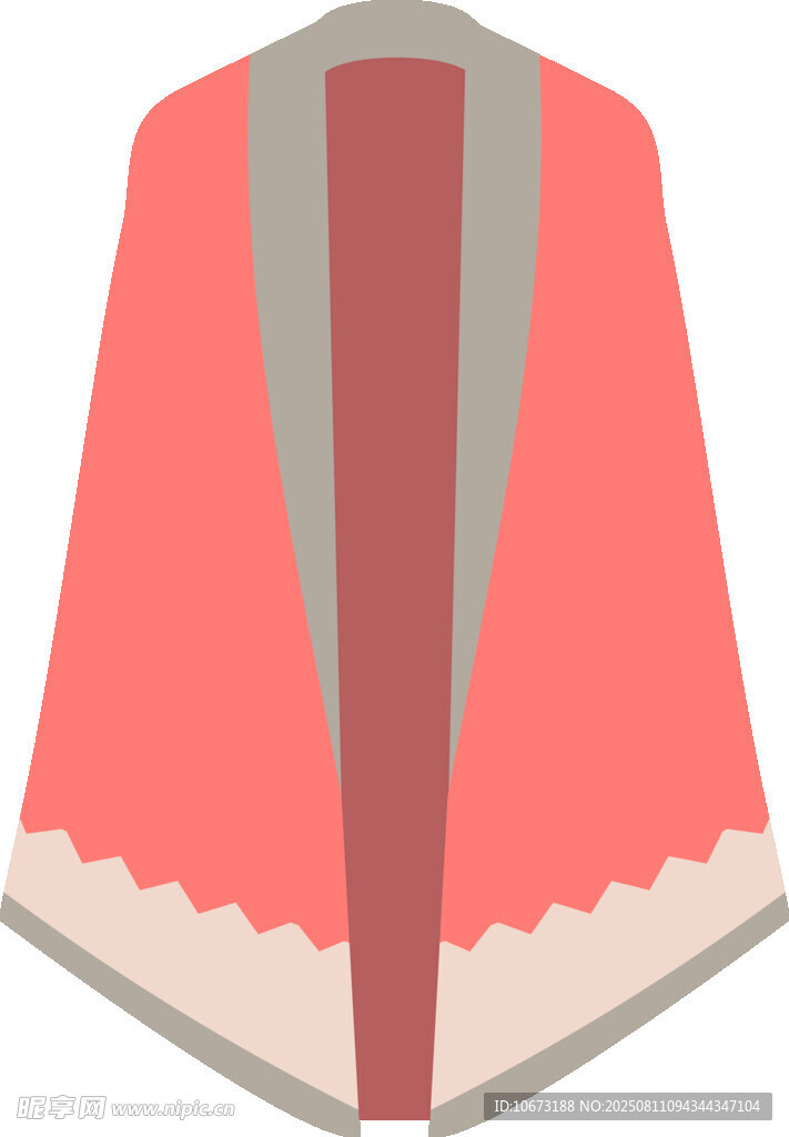 粉色披風(fēng)圖案設(shè)計(jì)