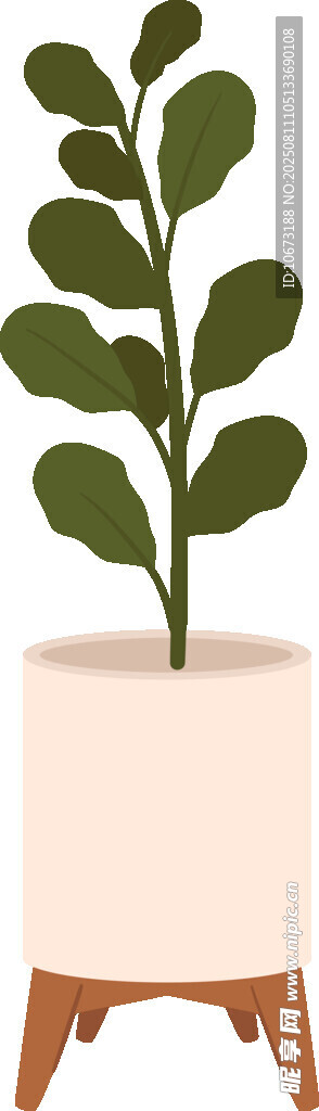 簡(jiǎn)約盆栽綠植清新小擺件