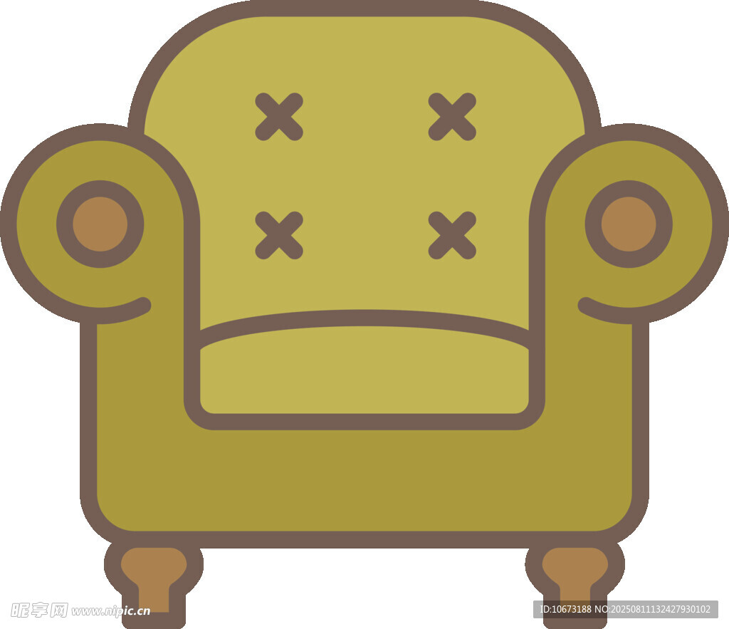 復(fù)古風(fēng)格綠色扶手沙發(fā)