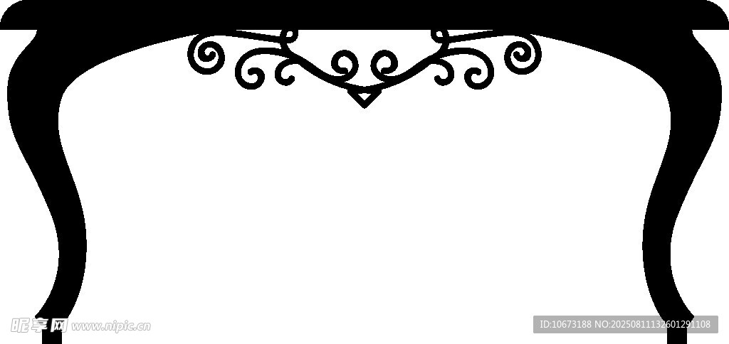 復(fù)古雕花桌腿設(shè)計(jì)元素