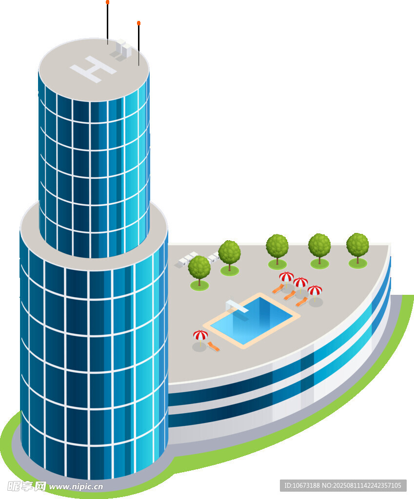 現(xiàn)代摩天大樓建筑景觀