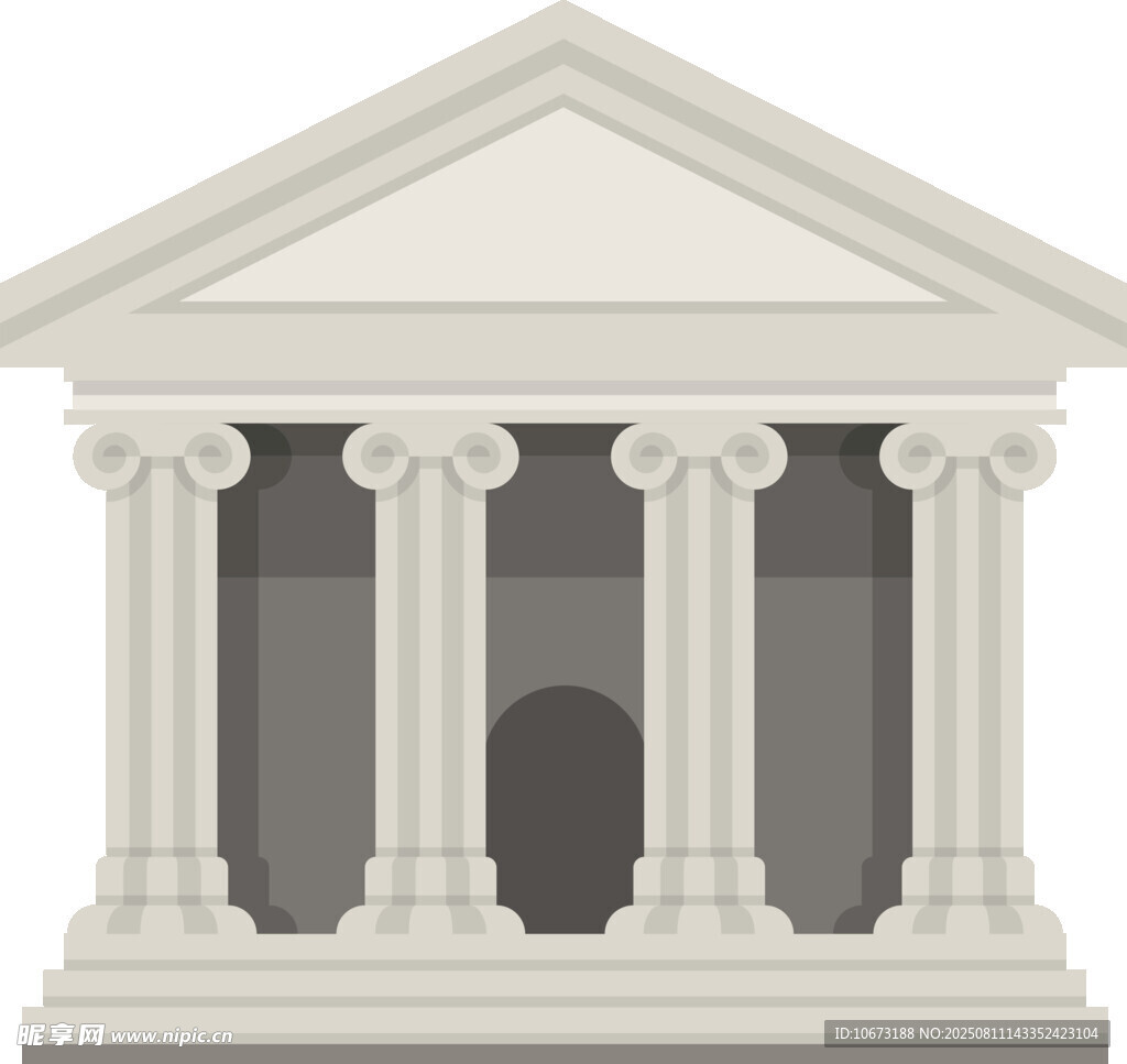 古典柱式建筑外觀(guān)