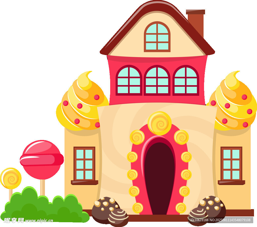 夢幻糖果主題小屋