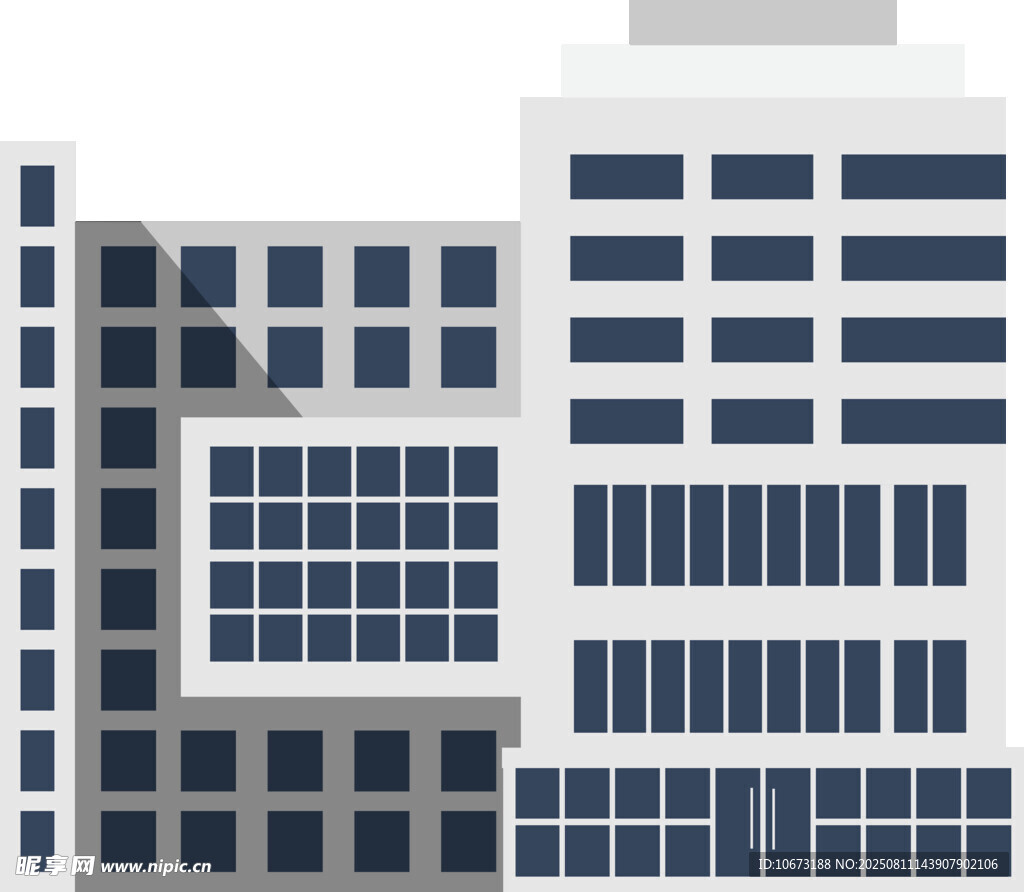現(xiàn)代風(fēng)格辦公大樓建筑