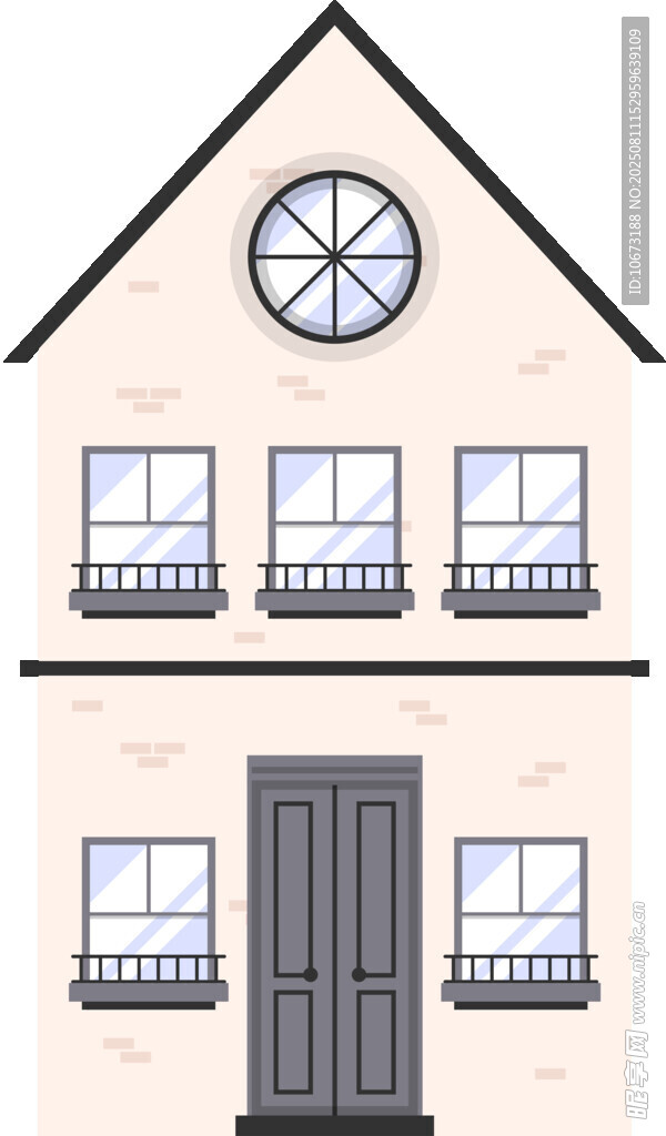 簡(jiǎn)約兩層小屋外觀設(shè)計(jì)