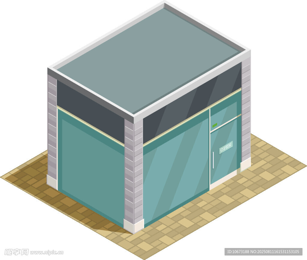 簡約現(xiàn)代風(fēng)格的小型建筑