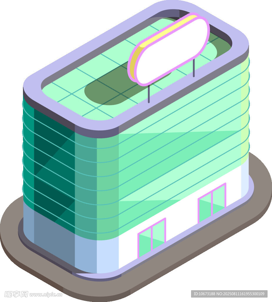 綠色現(xiàn)代商業(yè)建筑