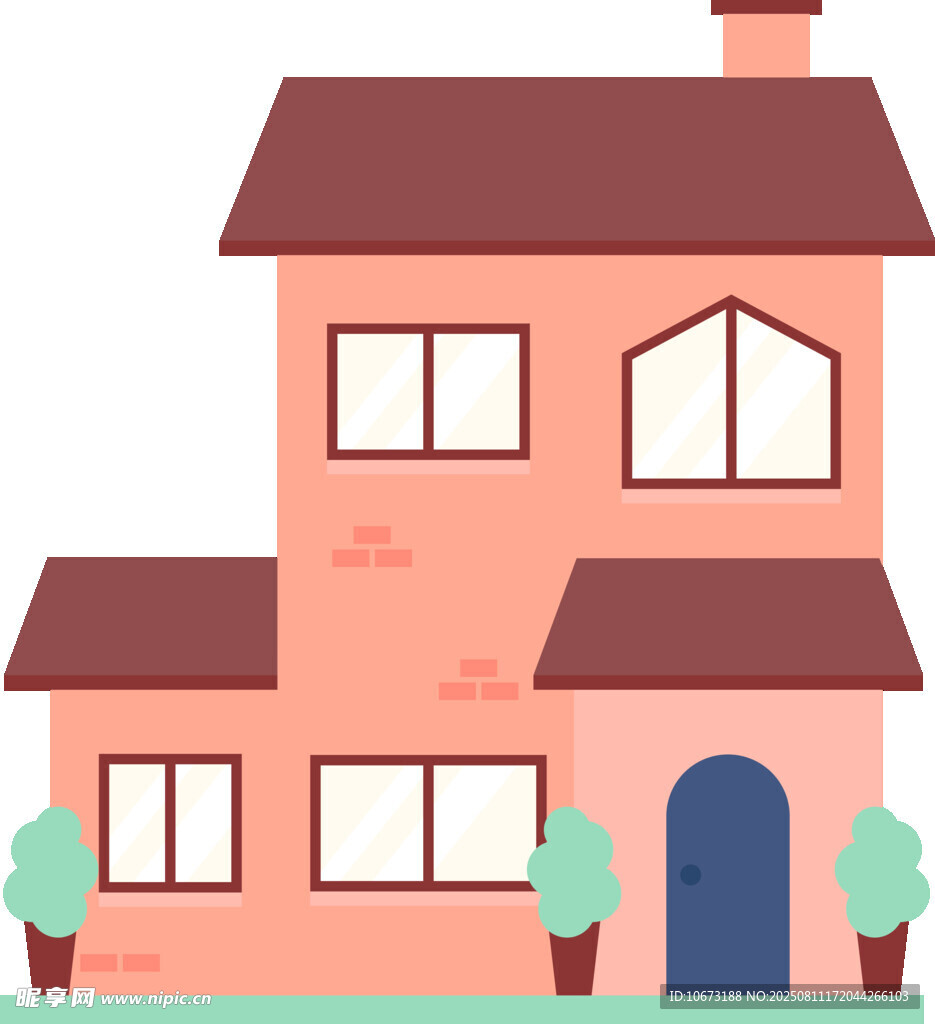兩層溫馨小住宅