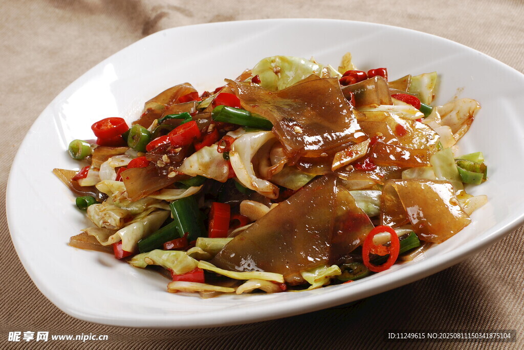 泡菜燴粉皮