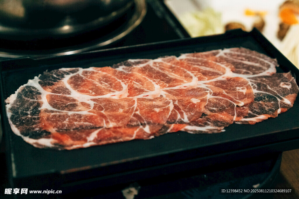 新鮮切片牛肉