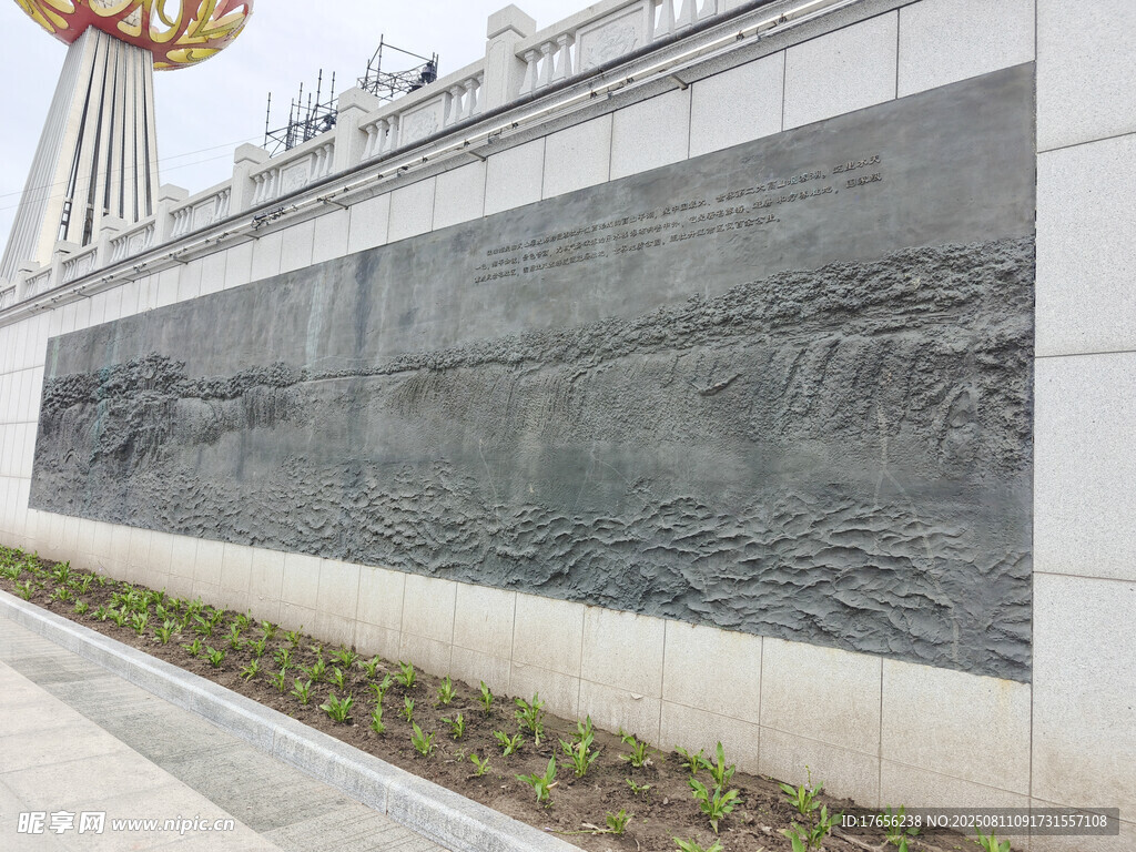 城市墻面浮雕景觀