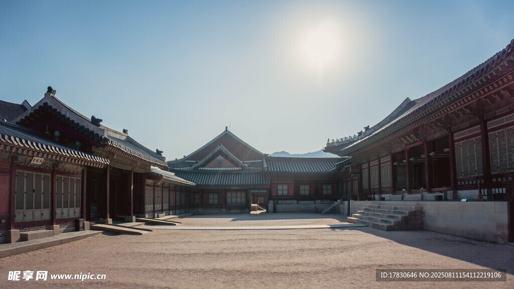 中式古建筑庭院景觀
