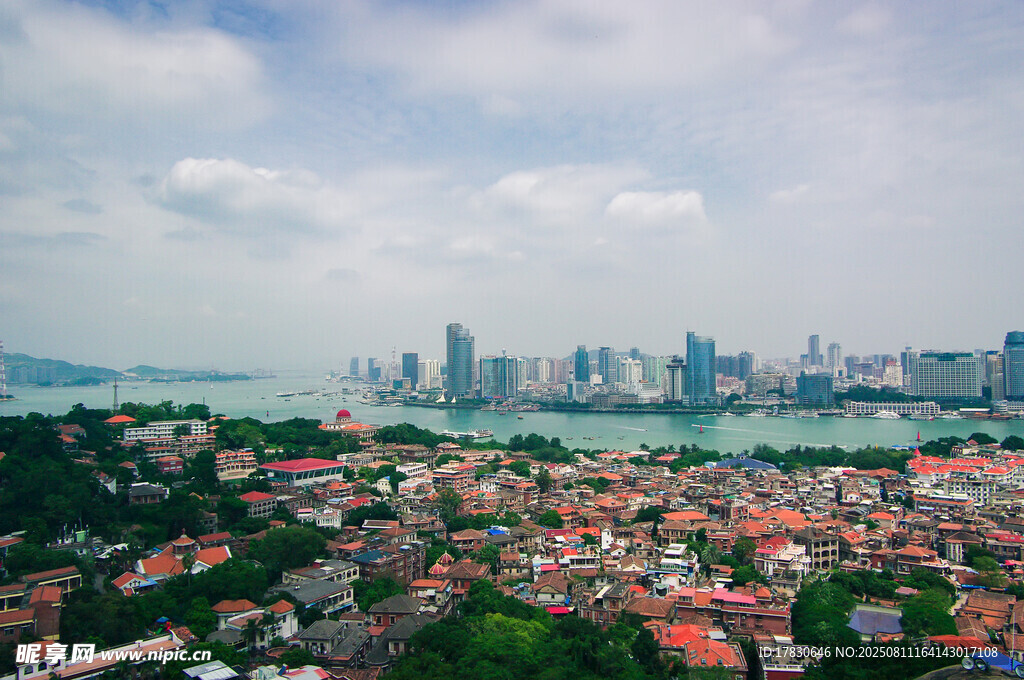 廈門(mén)鼓浪嶼全景