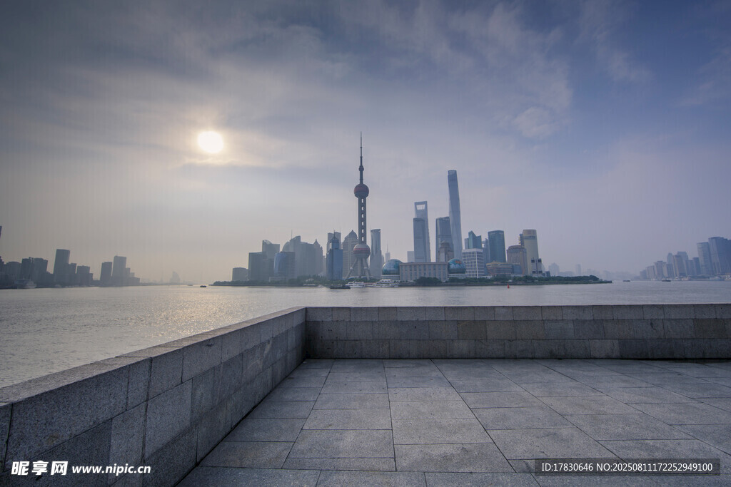 上海外灘城市天際線景觀