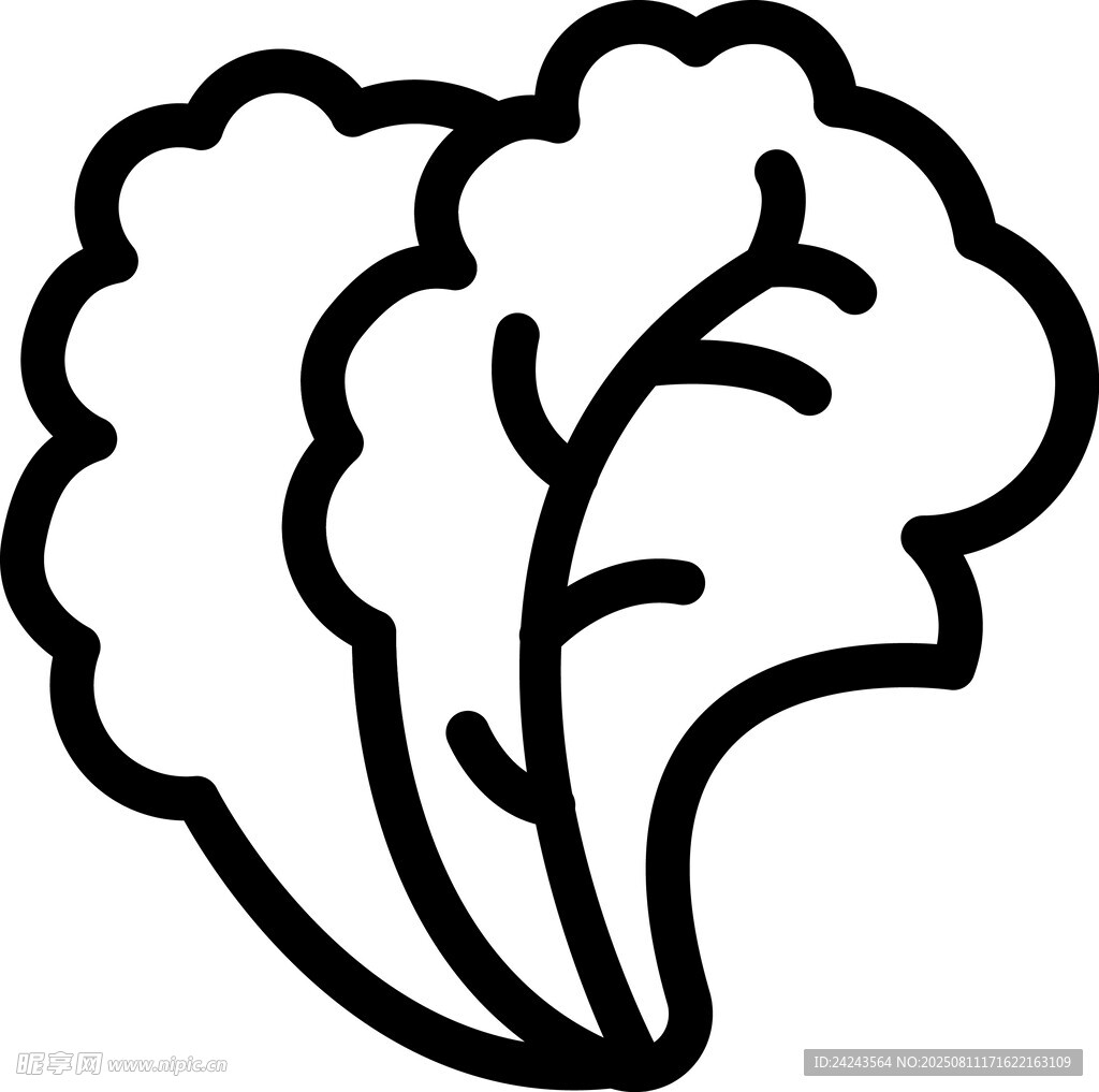 簡(jiǎn)約白菜圖標(biāo)