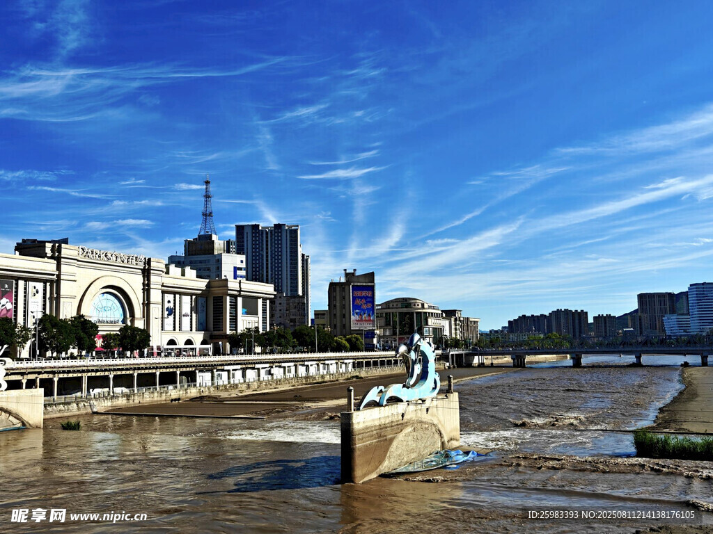 河畔城市