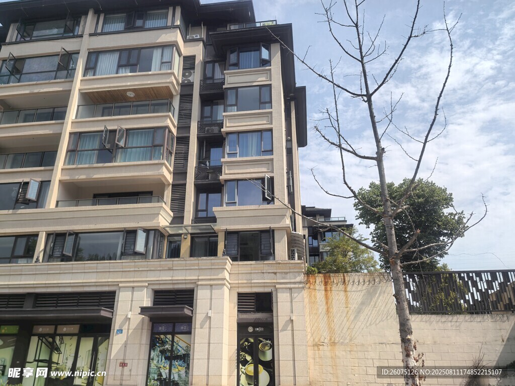 現(xiàn)代風格高層住宅建筑